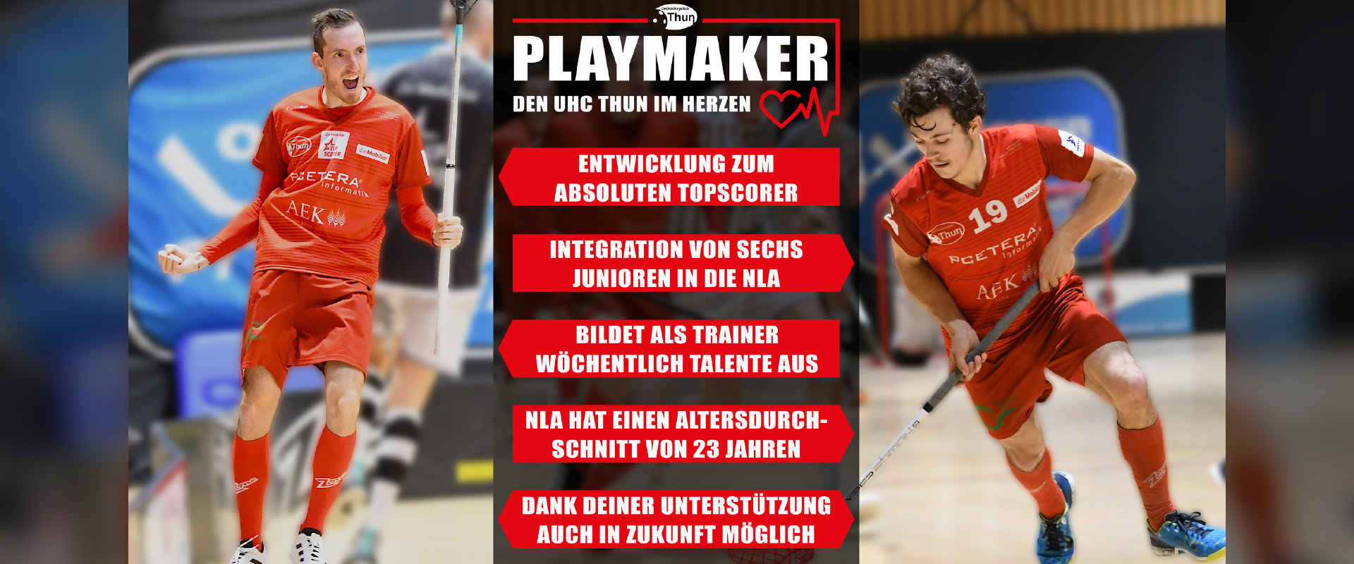 Playmaker - den UHC Thun im Herzen