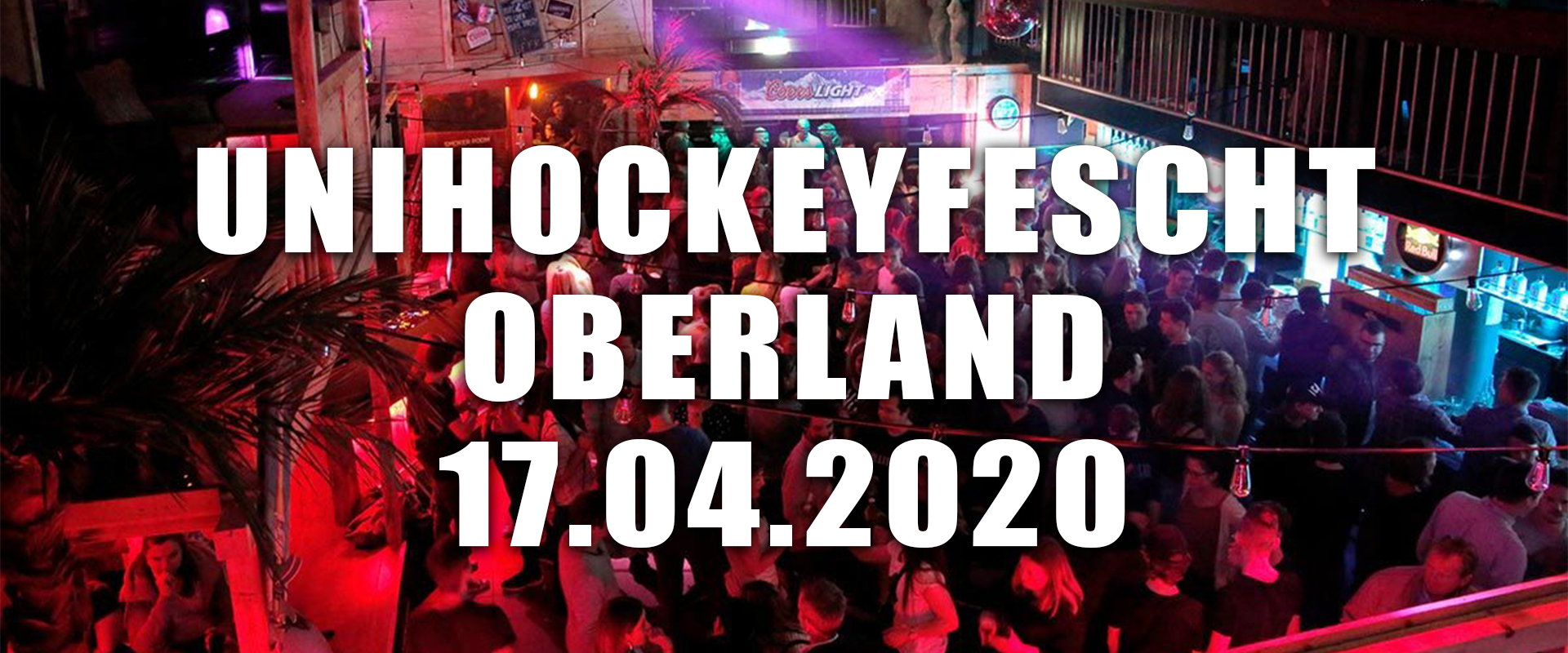 Unihockeyfescht Oberland verschoben