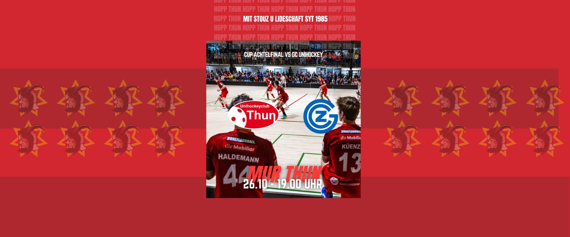 Cup Achtelfinal - 26. Oktober - mit besonderem Gastroangebot