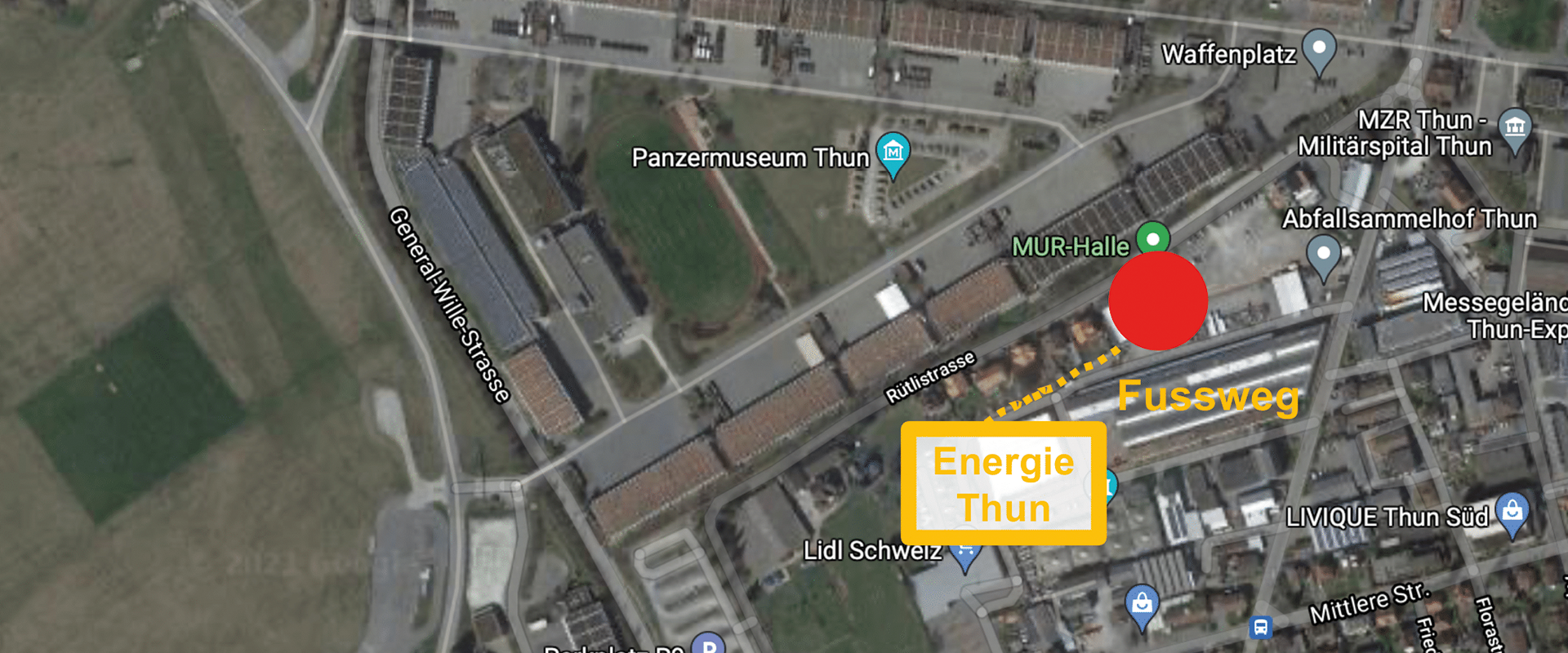 Eventspieltag: Parkm&ouml;glichkeiten
