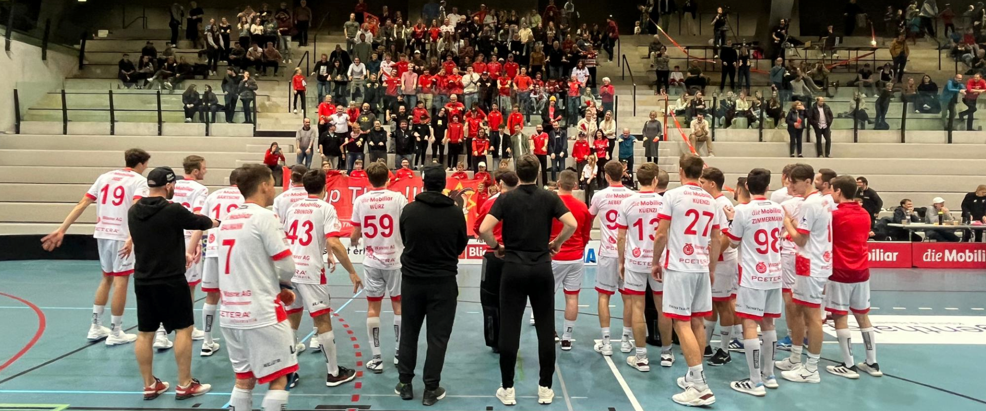 Bei frenetischer Unterst&uuml;tzung: NLB scheitert im Cup-Viertelfinal an K&ouml;niz