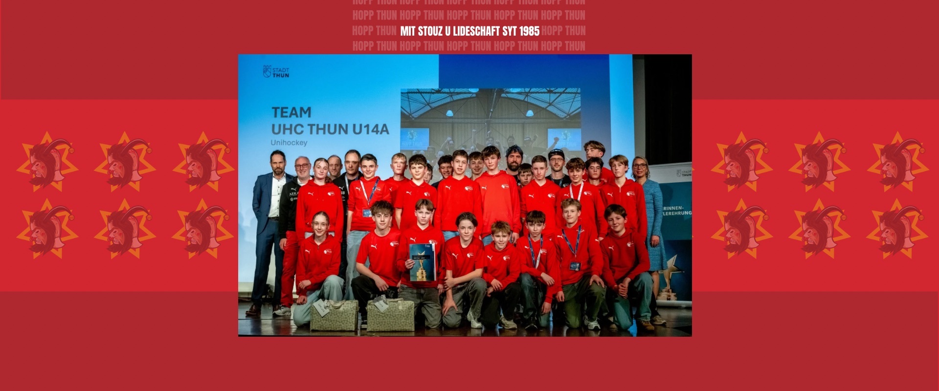 Sportlerehrung der Stadt Thun 2025 - U14A im Rampenlicht!