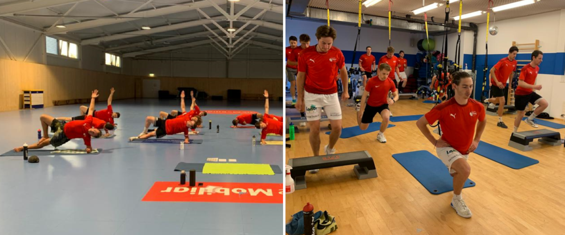 Impressionen NLB-Sommertraining und Daten Saisonvorbereitung 